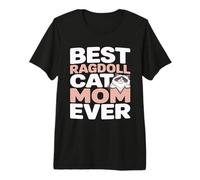 Mejor Ragdoll Cat Mom Ever Ragdoll Cat Lover Camiseta Premium