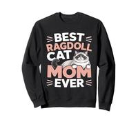 Mejor Ragdoll Cat Mom Ever Ragdoll Cat Lover Sudadera