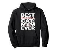 Mejor Ragdoll Cat Mom Ever Ragdoll Cat Lover Sudadera con Capucha