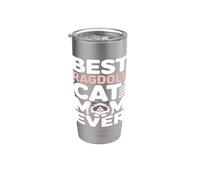 Mejor Ragdoll Cat Mom Ever Ragdoll Cat Lover Vaso térmico de acero inoxidable de doble pared