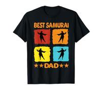 Mejor Samurai Papá Samurai Japonés Ninja Guerreros Japoneses Camiseta