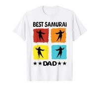 Mejor Samurai Papá Samurai Japonés Ninja Guerreros Japoneses Camiseta