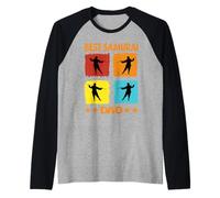 Mejor Samurai Papá Samurai Japonés Ninja Guerreros Japoneses Camiseta Manga Raglan