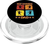 Mejor Samurai Papá Samurai Japonés Ninja Guerreros Japoneses PopSockets PopGrip para MagSafe