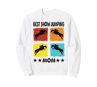 Mejor Show Saltando Mamá Mostrar Jinete Caballos Caballos Sudadera