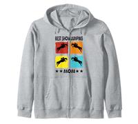 Mejor Show Saltando Mamá Mostrar Jinete Caballos Caballos Sudadera con Capucha