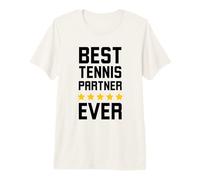 Mejor Socio de Tenis apreciación Amigo del Tenis Camiseta Premium