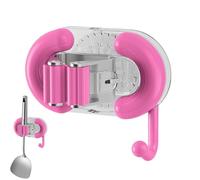 Mejor Soporte Con Taza De Viento, Mobout Con Tazón De Succión, Organizador De Escoba Para | Góxido De Fregona, Percha Para Proveedores De Limpieza, Soporte De Utensilios Para M