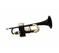 Mejor Trompeta Bb Pro color negro latón concierto banda rápido barco