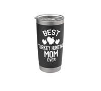 Mejor Turquía Caza Mamá Turquía Amante Vaso térmico de acero inoxidable de doble pared