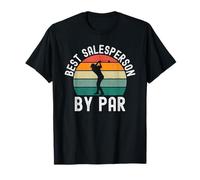 Mejor Vendedor por par Divertido Ventas Golf Broma Retro Camiseta