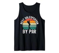 Mejor Vendedor por par Divertido Ventas Golf Broma Retro Camiseta sin Mangas