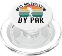 Mejor Vendedor por par Ventas Divertidas Golf Humor Retro PopSockets PopGrip para MagSafe