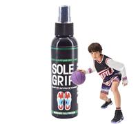Mejora de la tracción de pulverización del zapato de baloncesto, 118 ml, mejora sola sin deslizamiento | Spray de rendimiento antideslizante para zapatillas de deporte, zapatos de baloncesto de alto r