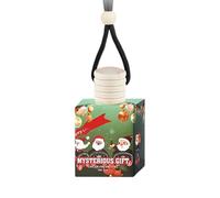 Mejora del aire automotriz - Mejorador de aire de fragancia de coche de Navidad, teoría aromática de larga duración, decoración interior para fiestas festivas, automovilistas, espejo adelgazante