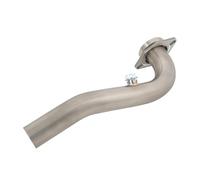 Mejora del rendimiento del escape Slip On para sistema de para Escape motocicleta para SYM Maxsym 400 400i para enlace medio delantero aleación titanio(Titanium Alloy)
