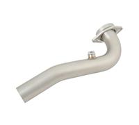 Mejora del rendimiento del escape Slip On para sistema de para Escape motocicleta para SYM Maxsym 400 400i para enlace medio delantero aleación titanio(Stainless Steel)