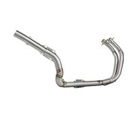 Mejora del rendimiento del escape Tubo de cabezales para Escape 700 para motocicleta para Yamaha T7 T700 Tenere700 2019-2025,colector inoxidable opcional(C)