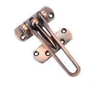 Mejora dramática de la seguridad infantil con restrictor de puerta resistente (bronce rojo)