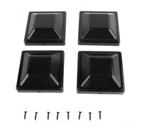 Mejora el aspecto de tu patio con una resistente a la intemperie con nuestra valla de 4 x 4 pulgadas (4 piezas)