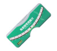 Mejora el dispositivo de medición de ángulos de escoliosis 0 30° instrumento de precisión con nivelación para diagnóstico de deformidad espinal, uso nocturno, dispositivo de medición de escoliosis