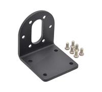 Mejora el marco del motor de engranajes de 37 mm con ejes excéntricos Estructura de montaje de aluminio estable para robótica y sistemas de automatización. Soportes de aluminio fijos para el bastidor