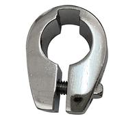 Mejora la configuración de tu batería con el bloqueo de memoria de soporte de platillo plateado de 4 pulgadas. Fácil configuración, agarre seguro. Construcción de aleación de zinc, perfecto para