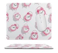 Mejora la precisión y la Velocidad Alfombrilla de Ratón Cocks de Alarma Alfombrilla Gaming Mouse Mat 25x30cm para Laptop,Ratón,Ordenador