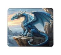 Mejora la precisión y la Velocidad Alfombrilla de Ratón Dragon Cool Animal 3D Dinosaurio Mon-Ster Rock Alfombrilla Gaming Mousepad 25x30cm para Oficina,Laptop,Ratón