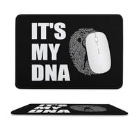 Mejora la precisión y la Velocidad Alfombrilla de Ratón Levantamiento de Pesas Es Mi ADN Levantador de Pesas Alfombrilla de ratón para Juegos Mouse Mat 25x30cm para Ordenador,Jugadore,Trabajo