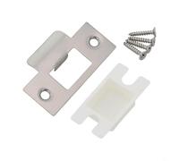 Mejora la puerta de tu garaje con esta robusta placa de refuerzo y cubierta de cerrojo para una mejor defensa (plata)