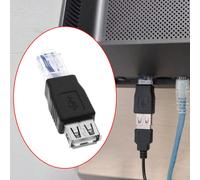 Mejora tu experiencia de red: el adaptador USB a RJ45 garantiza una conectividad perfecta entre tus dispositivos equipados con USB y redes Ethernet.
