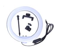 Mejora tu experiencia visual, aro de luz LED para selfies para maquillaje profesional en transmisiones en vivo, iluminación suave sin sombras para
