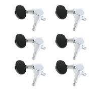 Mejora tu guitarra acústica con 6 clavijas de afinación selladas, piezas de repuesto para un mejor rendimiento, material de metal para mayor durabilidad, fácil, 6 L, como se describe