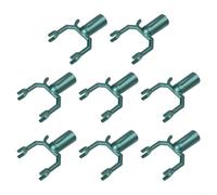 Mejora tu huerto con 8 soportes de aluminio para muletas de árboles frutales para una estabilidad y crecimiento óptimos