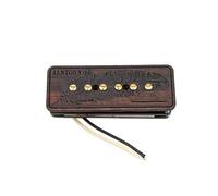 Mejora tu instrumento con pastilla Alnico V de color madera, práctica pastilla de guitarra de cuello para músicos y estudiantes