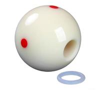 Mejora tu juego de billar con la pelota de entrenamiento de tacos diseñada para principiantes (17 mm)