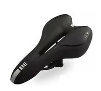 Mejora tu juego de ciclismo con un asiento de bicicleta acolchado con gel de diseño hueco transpirable, un sillín de bicicleta impermeable c