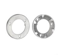 Mejora tu máquina de espresso con juego de rebabas de acero inoxidable de 40 mm para molienda de precisión