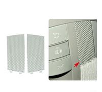 Mejora tu Mercedes con una elegante cubierta de rejilla para interruptor de techo corredizo que se adapta a varios modelos (gris)