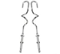 Mejora tu mezclador Kenwood con batidores de acero inoxidable para todas las necesidades de mezcla (D)