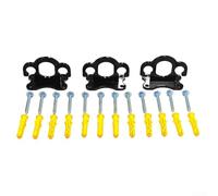 Mejora tu rutina de fitness con 3 anclajes de pared de banda de resistencia, diseño compacto para ahorrar espacio