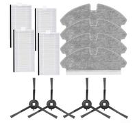 Mejora tu rutina de limpieza con piezas de repuesto para Mova M1 y para filtros de aspiradoras Trouver M1, paños de fregona y cepillos laterales (A)