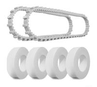 Mejora tu rutina de limpieza con pista 9985006r2 y anillo de escalada 6101611r4 para robot de piscina de delfines, paquete de 6 unidades de repuesto