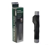 Mejora tus habilidades de golf con 15, 7 x 3 5 cm, ayuda portátil para principiantes para práctica de swing de golf (gris negro)