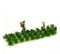 Mejora tus manualidades en miniatura con diversos césped estático para mechones en diseños de flores irregulares (arbusto de hierba profunda)