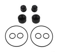 Mejora tus válvulas de piscina con el kit de reconstrucción 2133 que incluye taza de grasa y juntas tóricas para sistemas de 2 y 3 puertos (2 juegos)