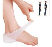 Mejoradores de plantilla oculta, plantillas invisibles para aumentar la altura, plantillas invisibles de silicona suave para aumentar la altura para mujeres y hombres