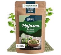 Mejorana gerebelt Monte Nativo (250 g) - Mejorana seca suave y aromática ideal para cocinar y condimentar - hierbas y especias de Monte Nativo