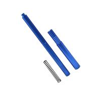 Mejoras Coches RC Para Arrma 1/10 Para Senton Para Big Rock ARA4312V3 ARA102723 ARA102711 Para Kraton ARA102690 Eje De Transmisión Central De Metal AR310884 Piezas De Mejora De Coche RC(Blue)